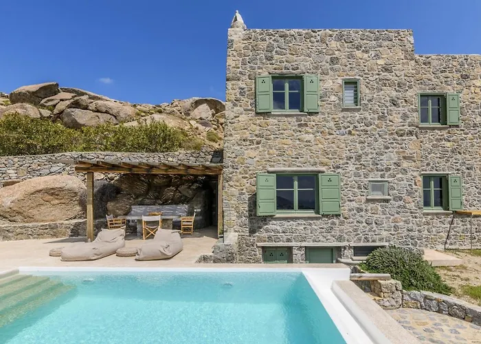 Aquadise Seaview Pool - Three Bedrooms Villa Kalafati